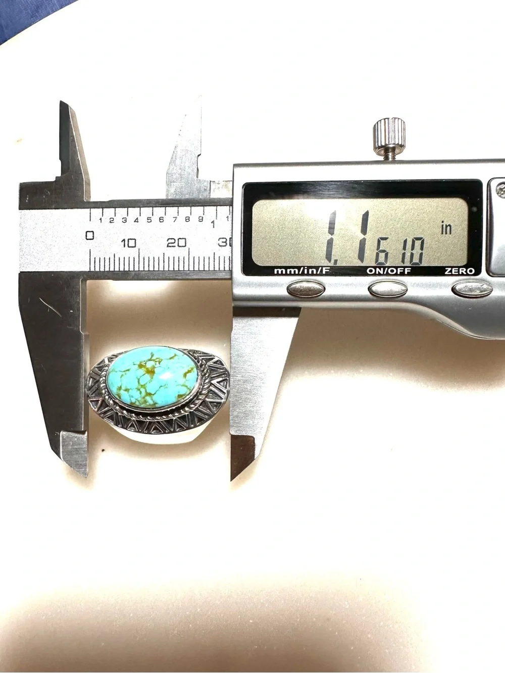 Jay King Campitos Turquoise Oval Cabochon Sterling Silver Ring
